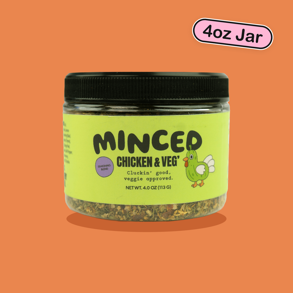 Minced Chicken & Veg' (1 Jar)